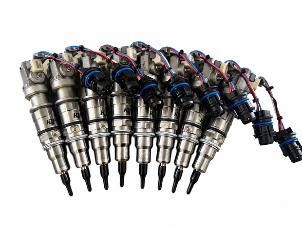 6.0 Premium Stage 1 155CC Injectors Set of 8 | Tow Power | Holder's ...