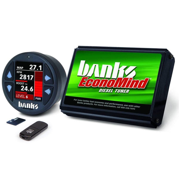 Banks Power 01-04 Chevy/GMC 2500/3500 6.6L LB7 Economind Diesel Tuner w/ Banks iDash-1.8 DataMonster