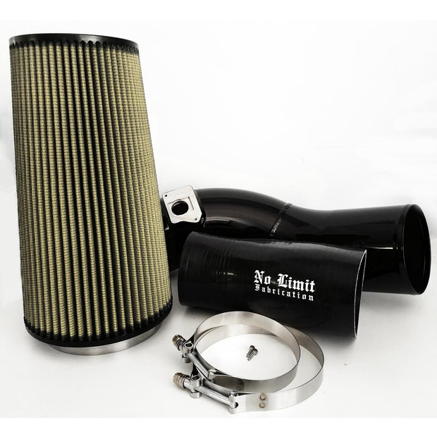 6.0 Cold Air Intake 03-07 Ford Super Duty Power Stroke Black PG7 Filter