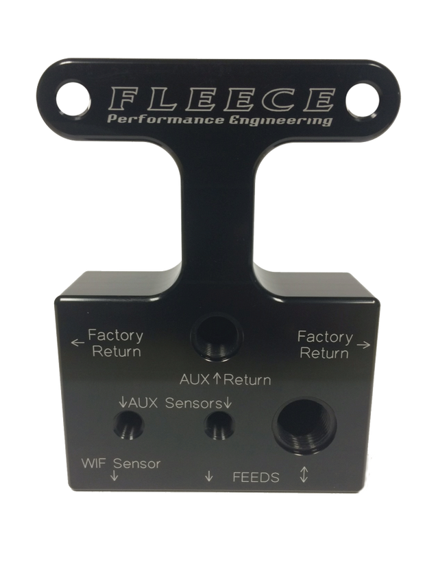 Fleece Performance 07.5-09 Dodge 6.7L Cummins 3rd Gen Fuel Distribution Block