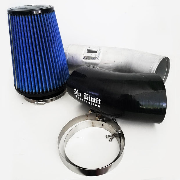6.7 Cold Air Intake 11-16 Ford Super Duty Power Stroke Raw Oiled Filter Stage 1