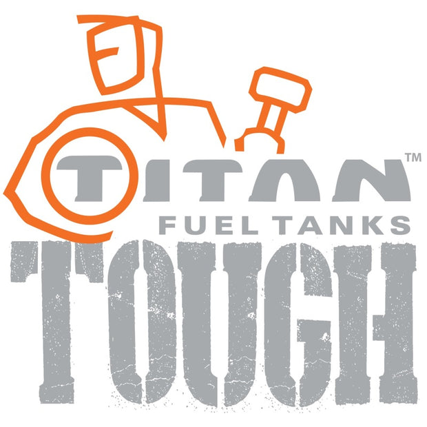 Titan Fuel Tanks 17-19 GM 2500 66 Gal Extra HD Cross-Linked PE XXL Mid-Ship Repl. Tank - Crew Cab LB