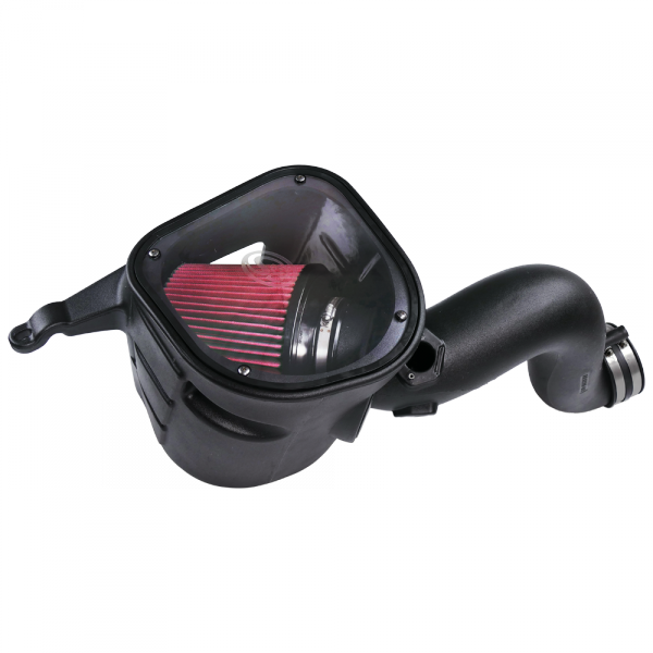 Cold Air Intake For 07-09 Dodge Ram 2500 3500 4500 5500 6.7L Cummins Cotton Cleanable Red S&B