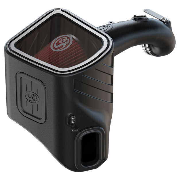 Cold Air Intake For 20-22 Silverado/Sierra 2500/3500 6.6L with Cotton Cleanable Filter S&B