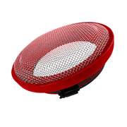 Turbo Screen 4.0 Inch Red Stainless Steel Mesh W/Stainless Steel Clamp S&B