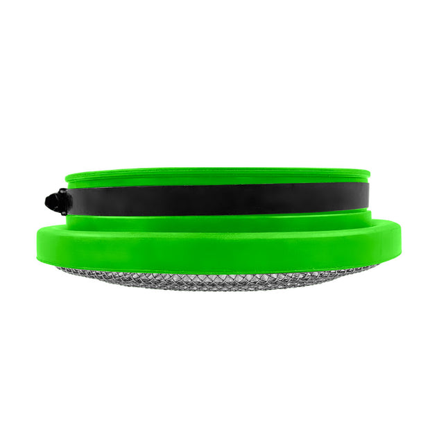 Turbo Screen Guard With Velocity Stack - 3.50 Inch (Green) S&B