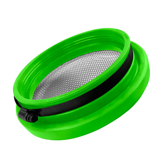 Turbo Screen Guard With Velocity Stack - 3.50 Inch (Green) S&B