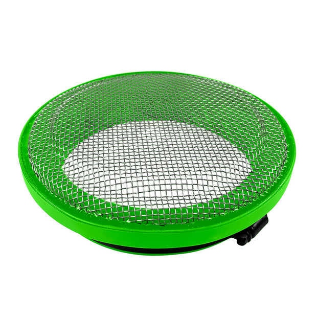 Turbo Screen Guard With Velocity Stack - 3.50 Inch (Green) S&B