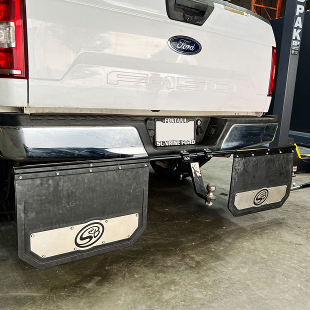 Mud Flap Kit - 2.5 Inch Hitch Reciever S&B