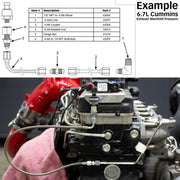 Banks Power Pressure Sensor Remote Mount Kit for High-Temperature/Drive Pressure Measurements