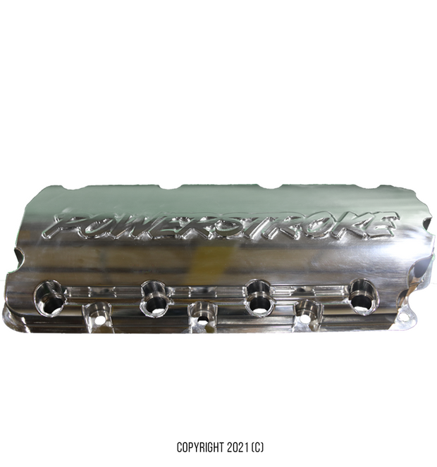 Self-Oiling 6.4L Valve Covers 2008-2010 Powerstroke Text Diesel Choate Performance