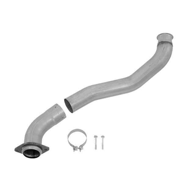 Turbo Down Pipe Aluminized Steel For 08-10 Ford F250/350/450 6.4L Powerstroke MBRP