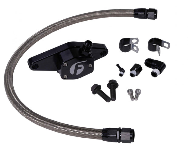 Cummins Coolant Bypass Kit 12V 94-98 with Stainless Steel Braided Line