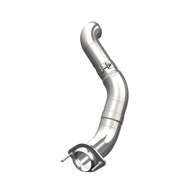 4 Inch Turbo Down Pipe For 11-15 Ford 6.7L Powerstroke T409 Stainless Steel EO Num. D-763-1 MBRP