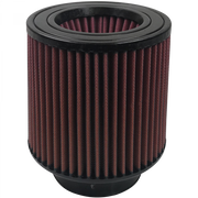 Air Filter For Intake Kits 75-5017 Oiled Cotton Cleanable Red S&B