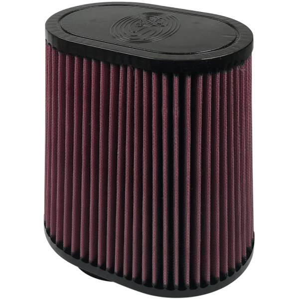 Air Filter For Intake Kits 75-5028 Oiled Cotton Cleanable Red S&B