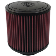 Air Filter For Intake Kits 75-5061,75-5059 Oiled Cotton Cleanable Red S&B