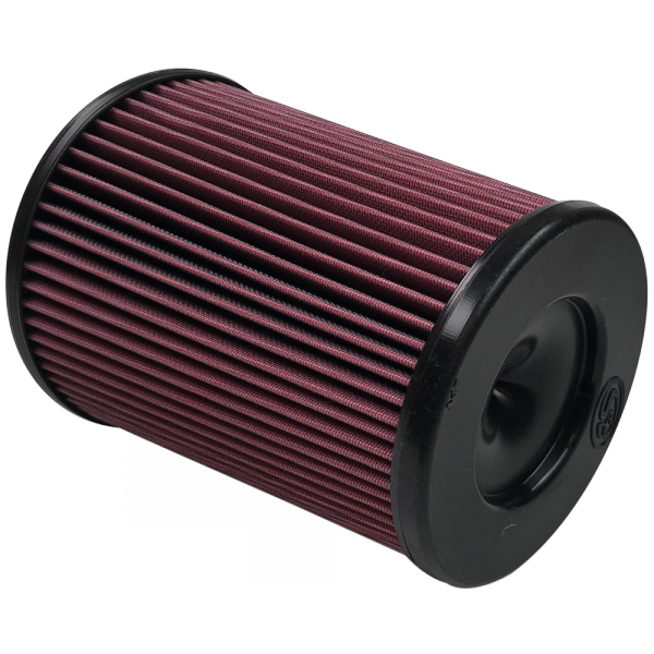 Air Filter For Intake Kits 75-5116,75-5069 Oiled Cotton Cleanable Red S&B