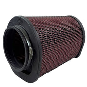 Air Filter For Intake Kits 75-6000,75-6001 Oiled Cotton Cleanable Red S&B