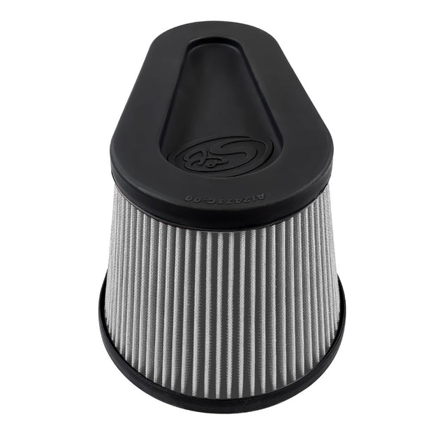 Air Filter For Intake Kits 75-5136 / 75-5136D Dry Extendable White S&B