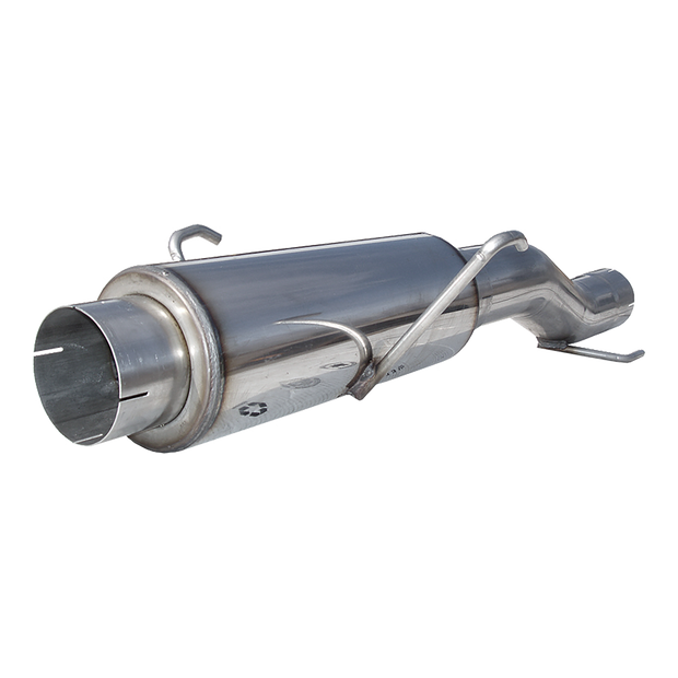 High-Flow Muffler Assembly T409 Stainless Steel For 04-07 Dodge Ram Cummins 600/610 fits to stock only MBRP