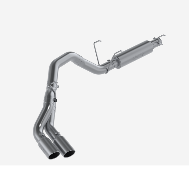 4 Inch Cat Back Exhaust System For 14-Up RAM 2500/3500 6.4L Single Side Dual Outlet Aluminized Steel MBRP
