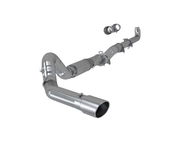 5 Inch Single Side T409 Stainless Steel For 01-07 Silverado/Sierra 2500/3500 Duramax Classic Extended/Crew Cab MBRP
