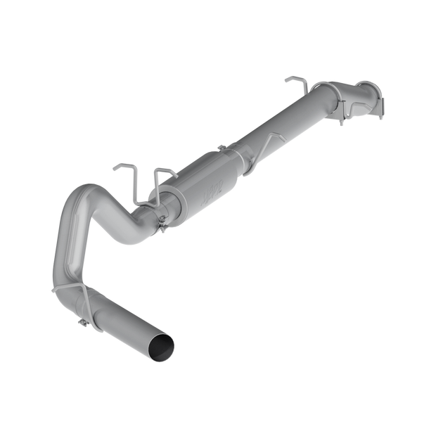 4 Inch Cat Back Exhaust System Single Side Stock Cat For 03-07 Ford F-250/350 6.0L, Extended Cab/Crew Cab MBRP