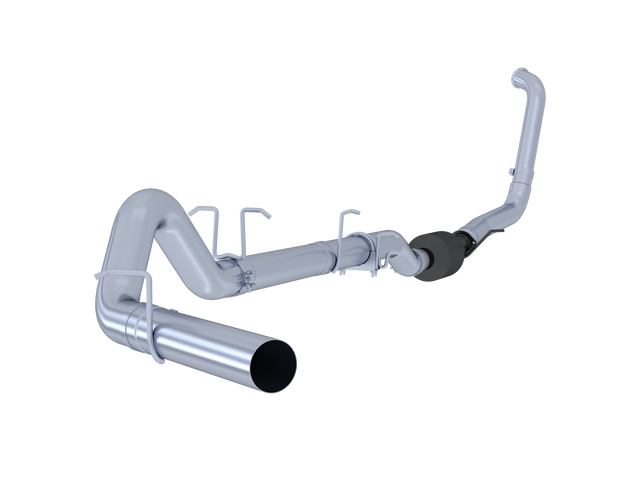 4 Turbo Back Single Side Exit No Muffler Inch For 03-07 Ford F-250/350 6.0L, Extended Cab/Crew Cab MBRP