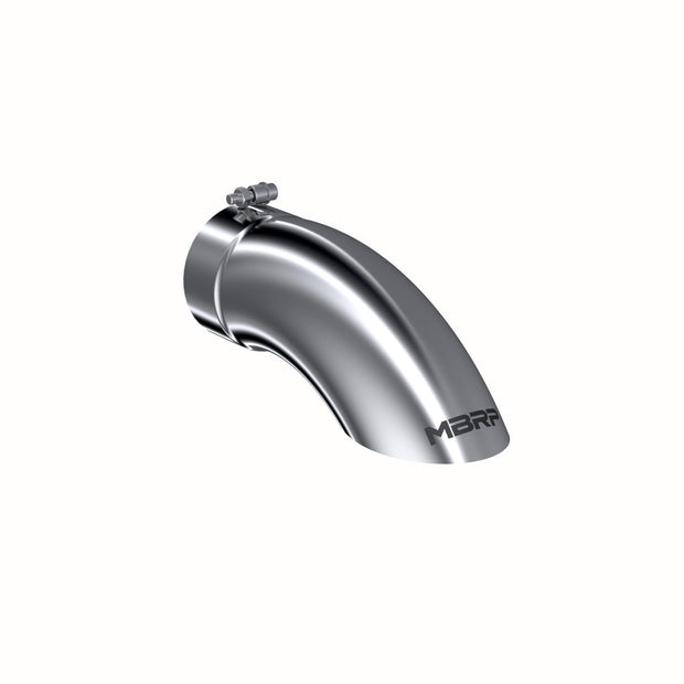 Exhaust Tail Pipe Tip 5 Inch O.D. Turn Down 5 Inch Inlet 14 Inch Length T304 Stainless Steel MBRP