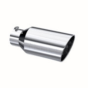 Exhaust Tip 8 Inch O.D. Rolled End 5 Inch Inlet 18 Inch Length T304 Stainless Steel MBRP