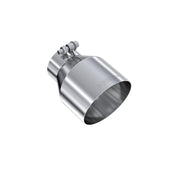 T304 Stainless Steel Tip 3 inch ID 5 inch OD Out 6.5 inch Length Angle Cut Single Wall MBRP