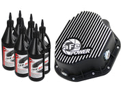 aFe Power Cover Diff Rear Machined w/ 75W-90 Gear Oil Ford Diesel Trucks 86-11 V8-6.4/6.7L (td)