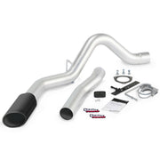 Banks Power 15 Chevy 6.6L LML ECLB/CCSB/CCLB Monster Exhaust System - SS Single Exhaust w/ Black Tip
