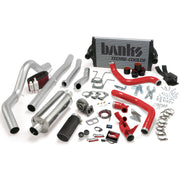 Banks Power 94-97 Ford 7.3L CCLB Auto PowerPack System - SS Single Exhaust w/ Black Tip