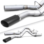 Banks Power 17+ GM Duramax L5P 2500/3500 Monster Exhaust System - SS Single Exhaust w/ Black Tip