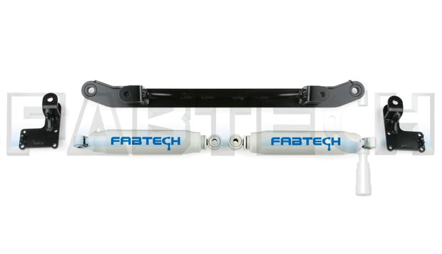 Fabtech 05-20 Ford F250/350 4WD Dual Performance Steering Stabilizer - Opposing Style